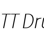 TT Drugs Condensed