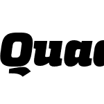 Quadon HeavyItalic