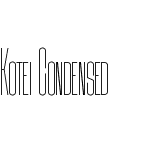 Kotei Condensed