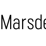 Marsden Condensed