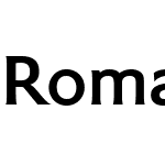 RomaW01-Bold