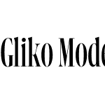 Gliko Modern Condensed L