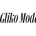 Gliko Modern Condensed L