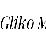 Gliko Modern Narrow M