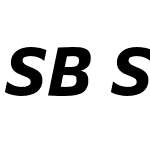 SB Sans Text