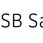 SB Sans Interface