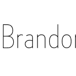 Brandon Grotesque Cond