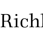 Richler Pro Cyrillic