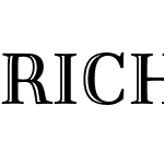 Richler Pro Cyrillic Highlight