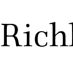 Richler Cyrillic