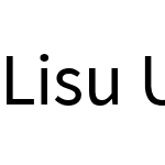 Lisu Unicode