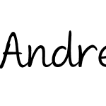 Andrea II Script Upright