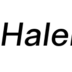 Halenoir Text