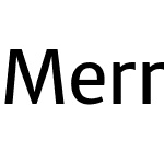 Merriweather Sans