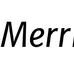 Merriweather Sans