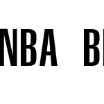 NBA Nets Font Download (Brooklyn Nets Font) - Fonts4Free