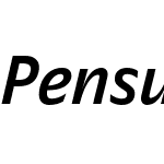 Pensum Sans