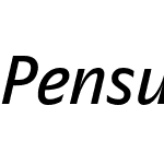 Pensum Sans