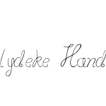 lydeke Handwrithing