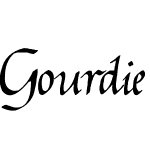 Gourdie Cursive