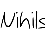 Nihilschiz Handwriting