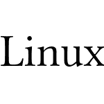 Linux Libertine Display O