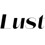 Lust Sans