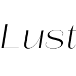 Lust Sans