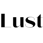 Lust Sans