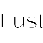 Lust Sans