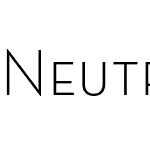 Neutra Text