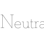 Neutraface Slab Display