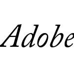 Adobe Caslon Pro