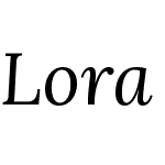 Lora