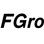 F Grotesk Bold