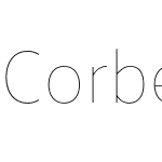 Corbert Condensed Thin