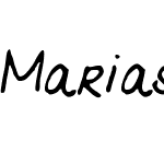 MariasHandwriting