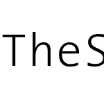 TheSansMono