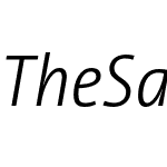 TheSans SemiCondensed