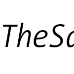 TheSansMono Condensed