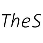 TheSansMono SemiCondensed