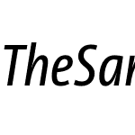 TheSans Condensed