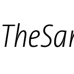 TheSans Condensed