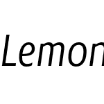 Lemon Sans Next Cond
