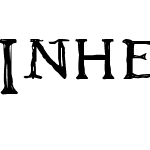 Inheritance Font