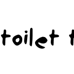 toilet tag