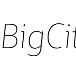 BigCity Grotesque Pro