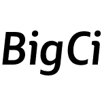 BigCity Grotesque Pro