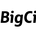 BigCity Grotesque Pro