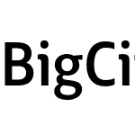 BigCity Grotesque Pro